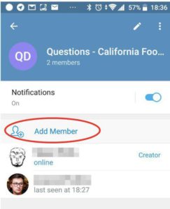 add more telegram group members